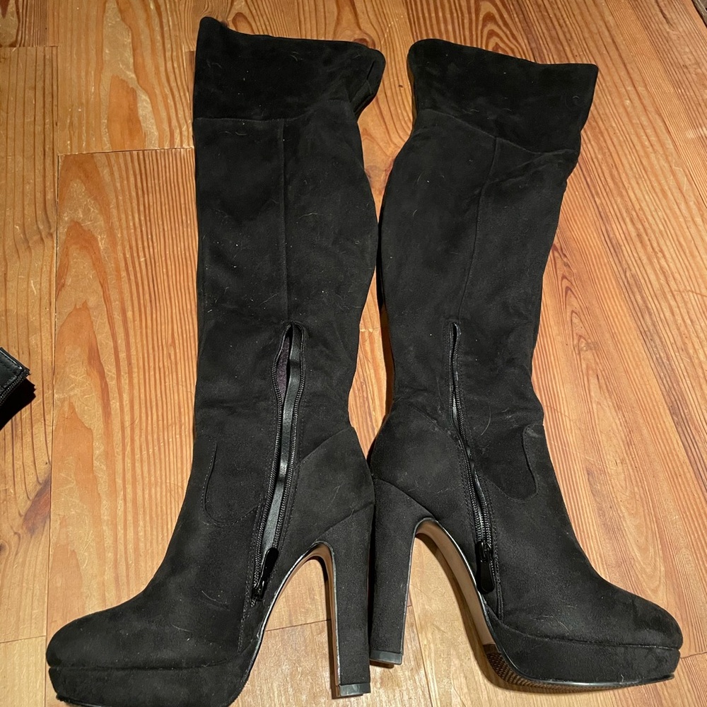 Ariana Grande Style Thigh High Boots
